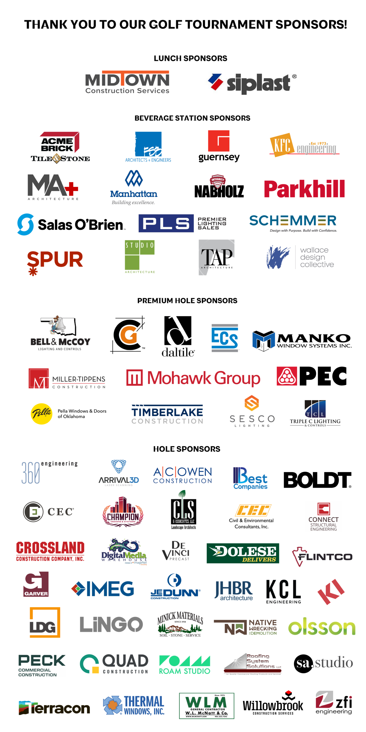 All Sponsors Banner